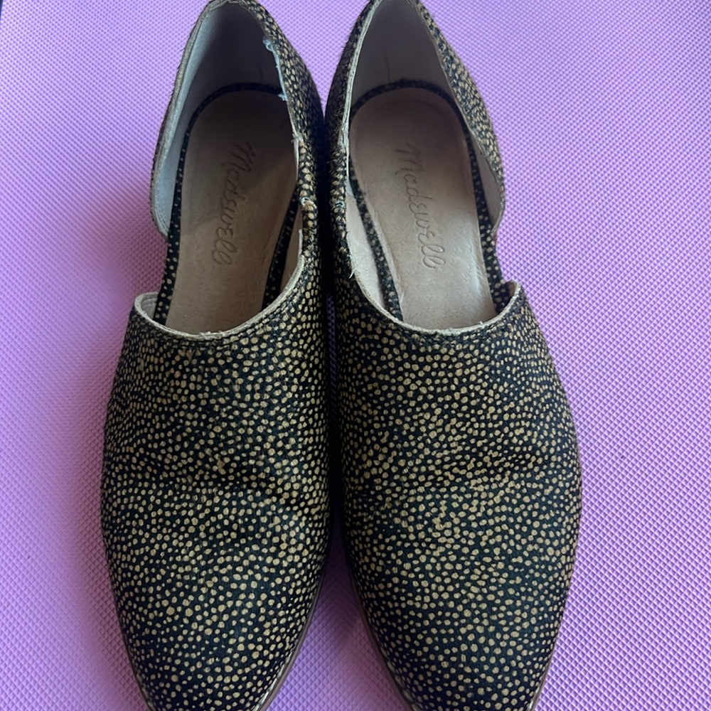 Madewell shoes - animal print